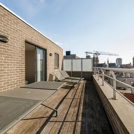 Daire Modern Penthouse With Unique Terraces! Oostende